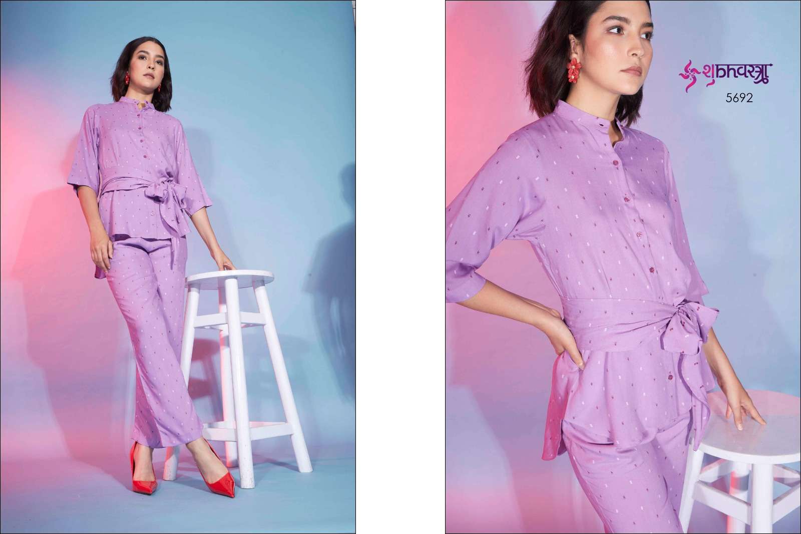 SHUBHVASTRA D - 5692 FEMELLA VOL. 9  Shrugs Style CO-ORD SET  Kurti Wholesale catalog