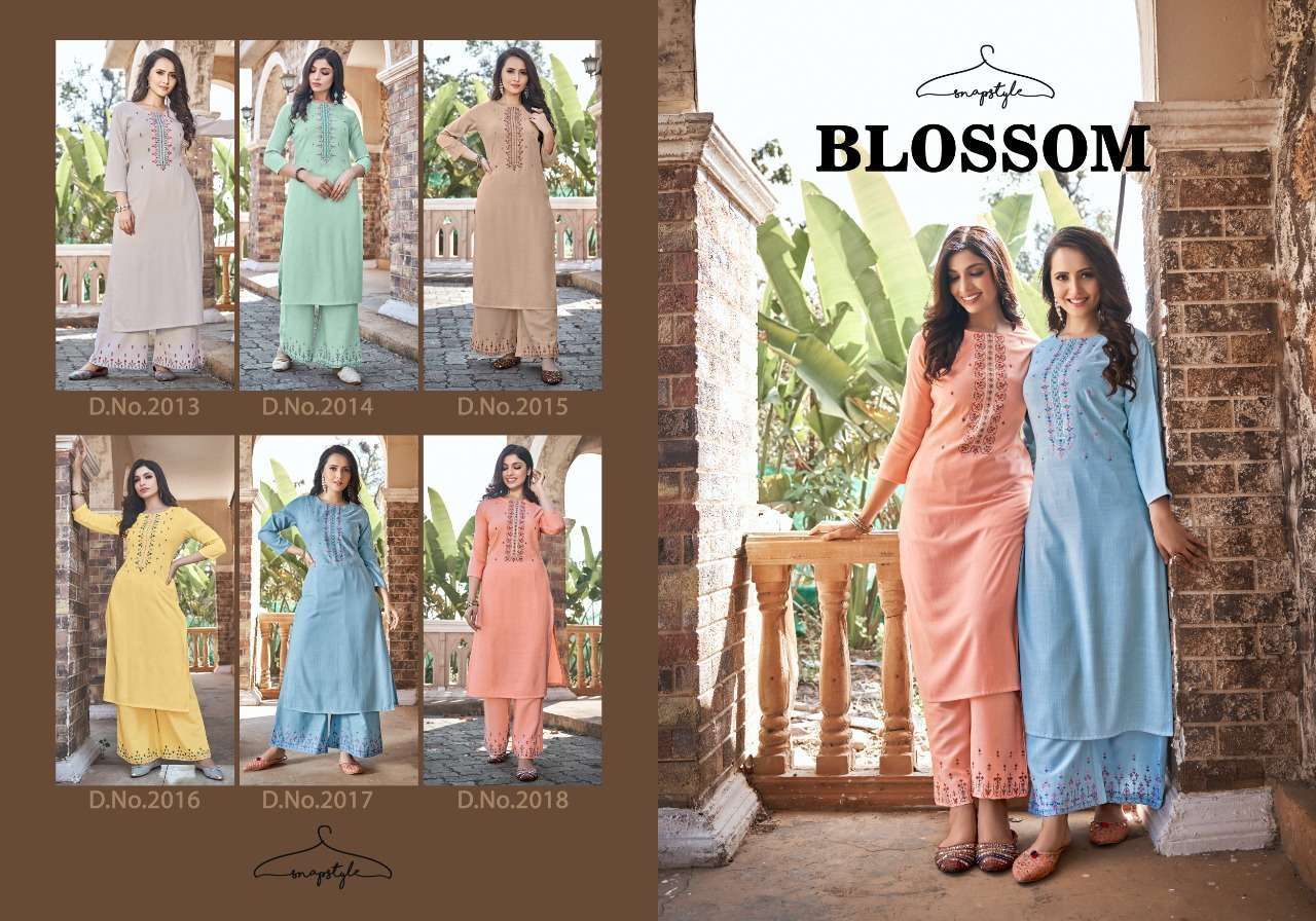 SNAPSTYLE BLOSSOM  Kurti Wholesale catalog