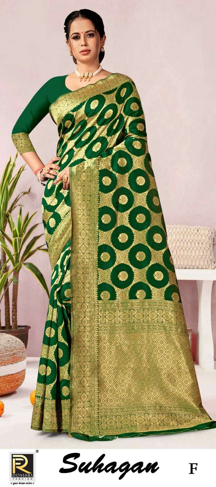 SUHAGAN  BY RONISHA SAREE SILK FABRICS SUPER HIT COLLECTION 