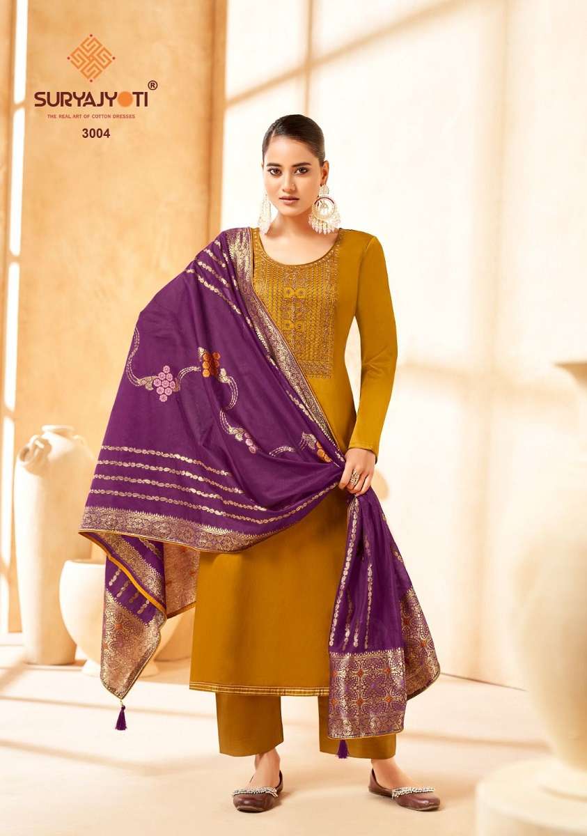 Suryajyoti Guzarish Vol-3 - Dress Material  -  Wholesale Catalog
