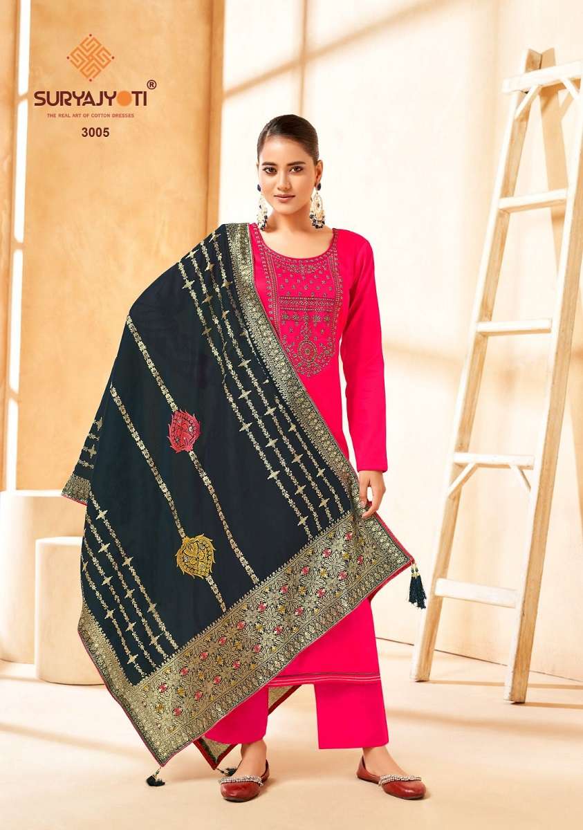 Suryajyoti Guzarish Vol-3 - Dress Material  -  Wholesale Catalog