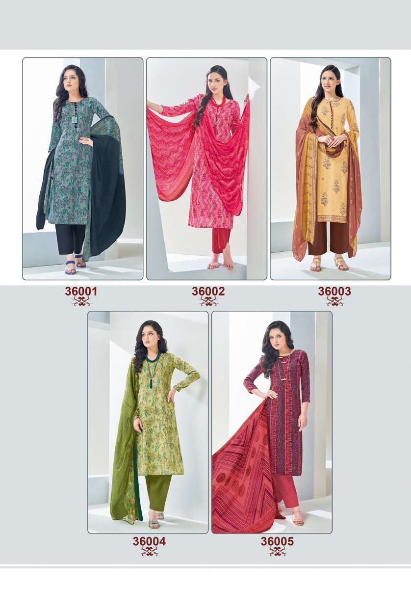 Suryajyoti Naishaa Vol-36 - Dress Material - Wholesale Catalog