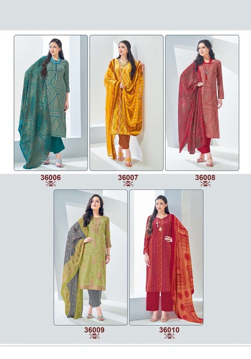  Suryajyoti Naishaa Vol-36 - Dress Material - Wholesale Catalog