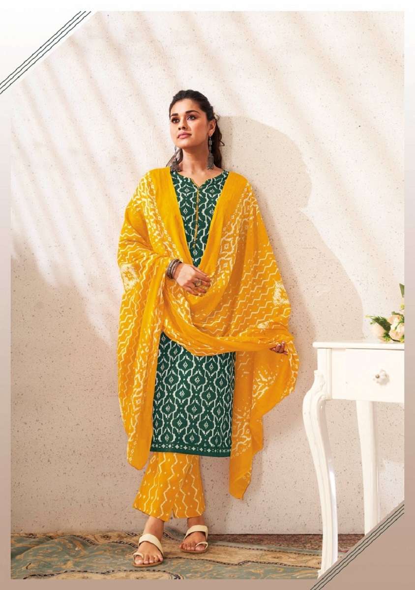 Suryajyoti Paridhi Vol-1 – Kurti Pant With Dupatta - Wholesale Catalog