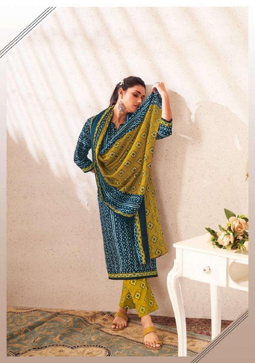 Suryajyoti Paridhi Vol-1 – Kurti Pant With Dupatta - Wholesale Catalog
