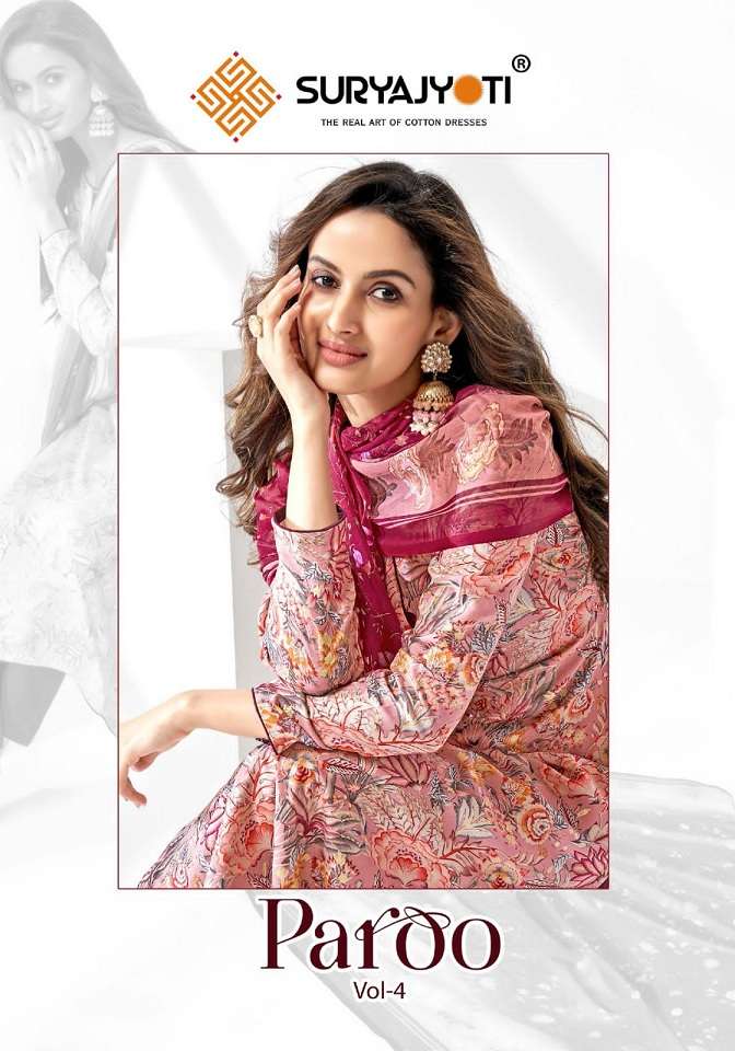 Suryajyoti Paroo Vol-4 – Rayon Dress Material - Wholesale Catalog