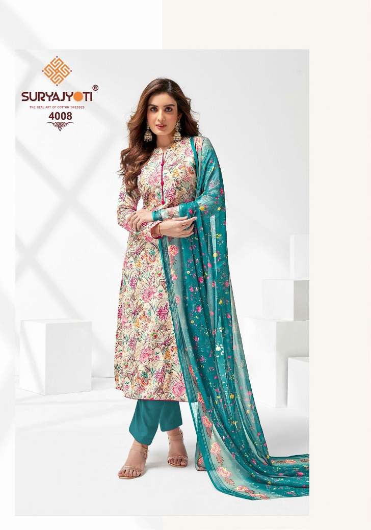 Suryajyoti Paroo Vol-4 – Rayon Dress Material - Wholesale Catalog