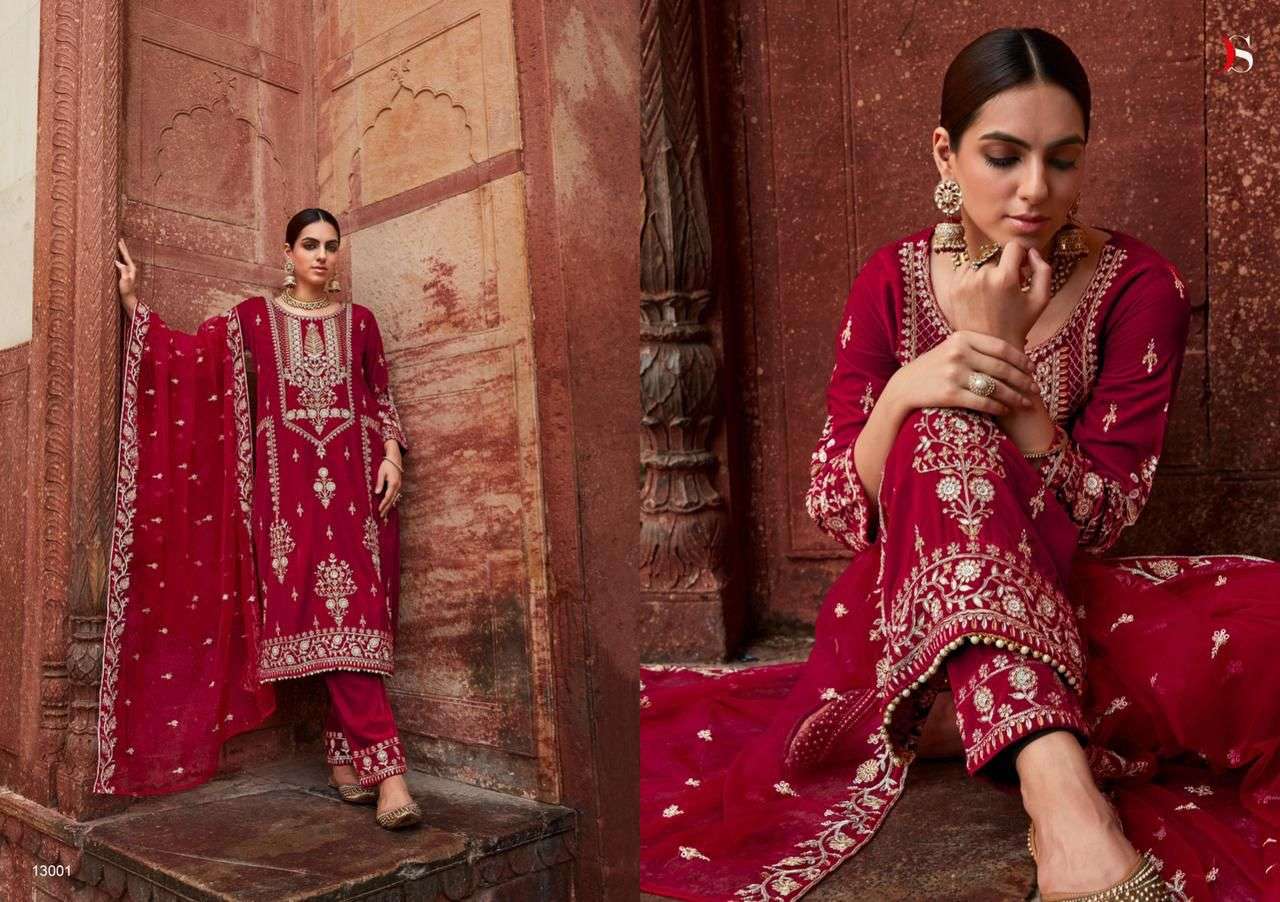 TAHJIB by DEEPSY SUITS  Velevt  Salwar Kameez Wholesale catalog