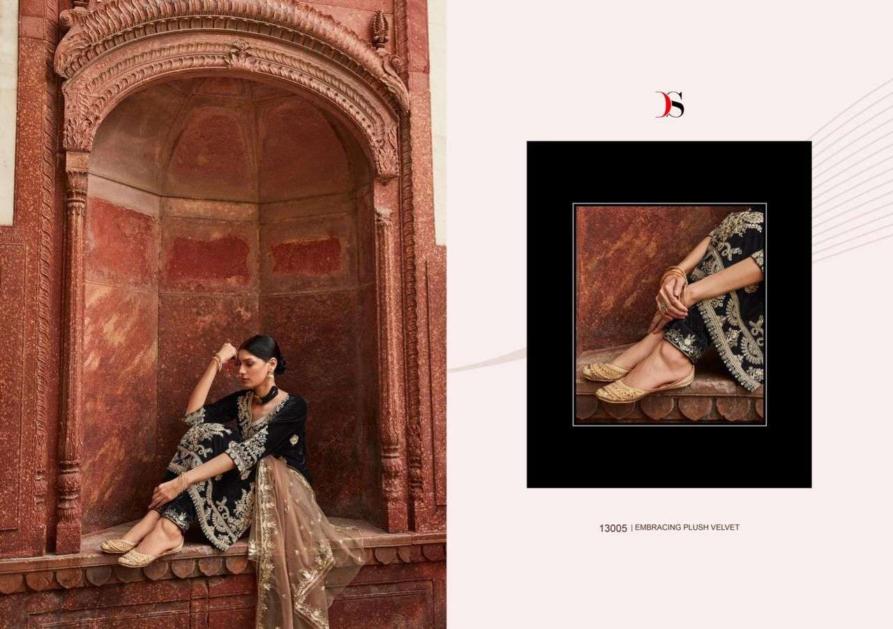 TAHJIB by DEEPSY SUITS  Velevt  Salwar Kameez Wholesale catalog