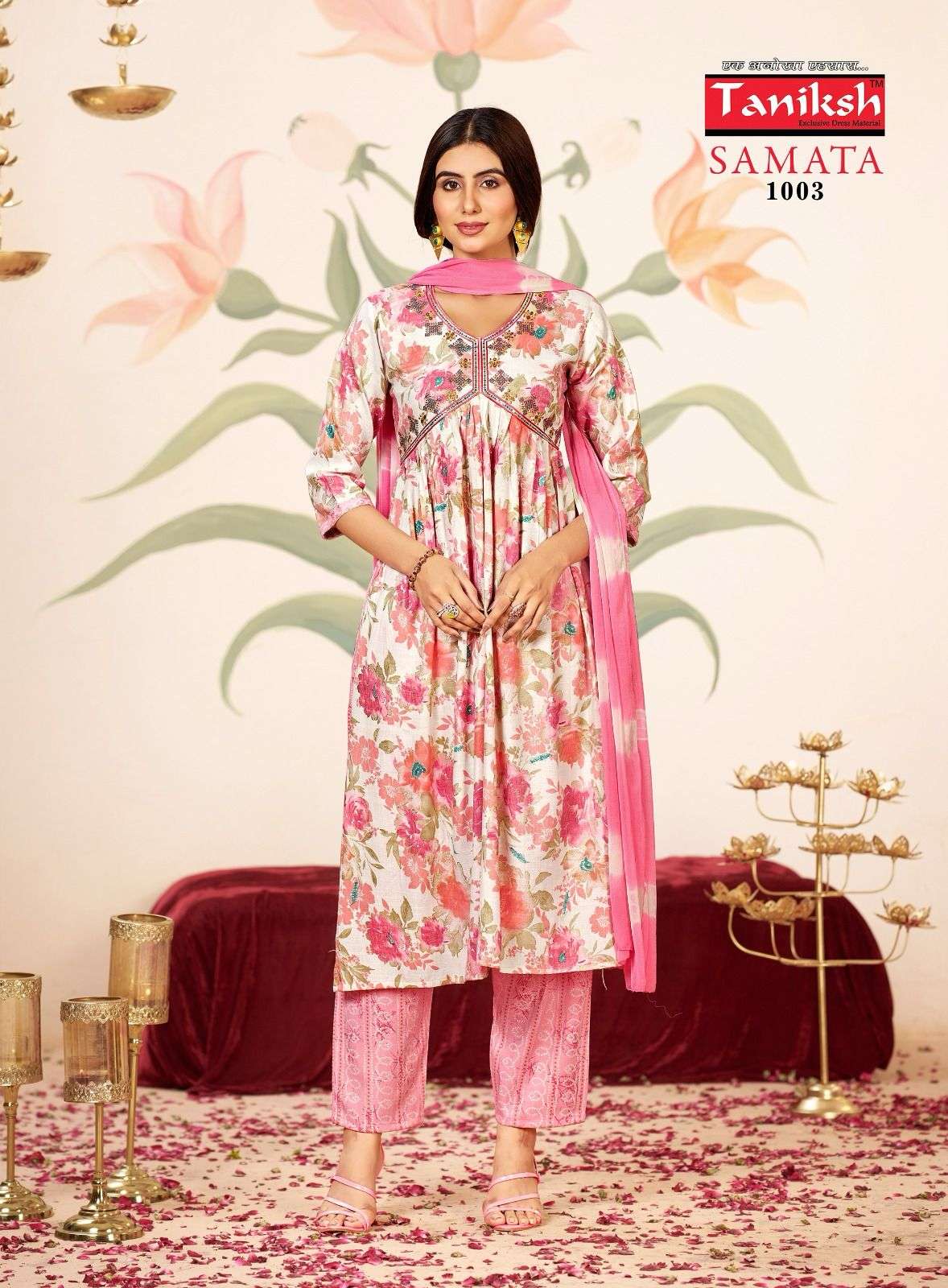 TANIKSH SAMATA Vol-2 ALIA CUT Kurti Wholesale catalog