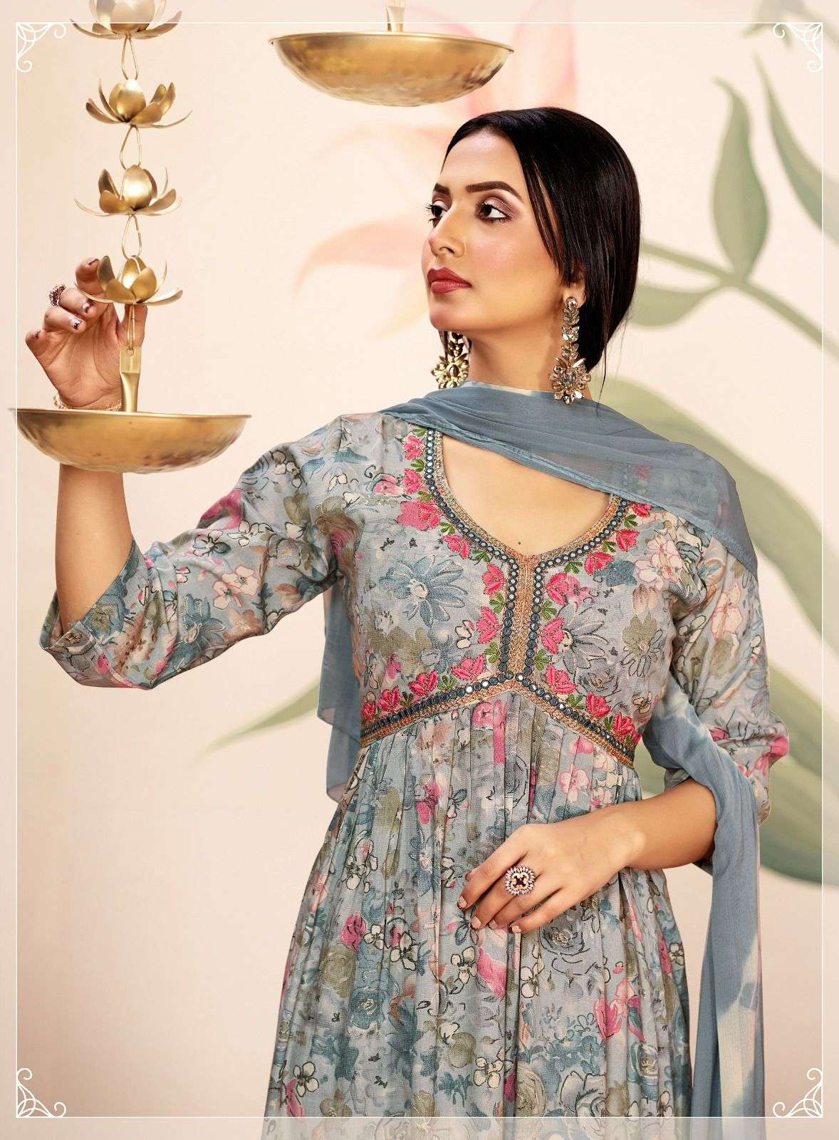 TANIKSH SAMATA Vol-2 ALIA CUT Kurti Wholesale catalog