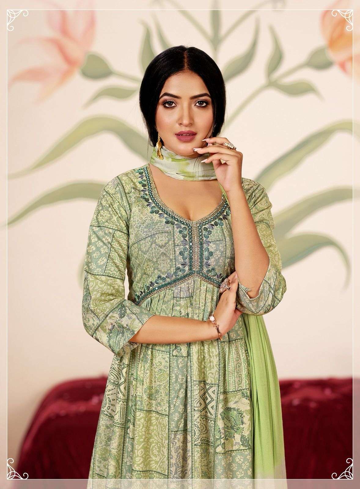 TANIKSH SAMATA Vol-2 ALIA CUT Kurti Wholesale catalog