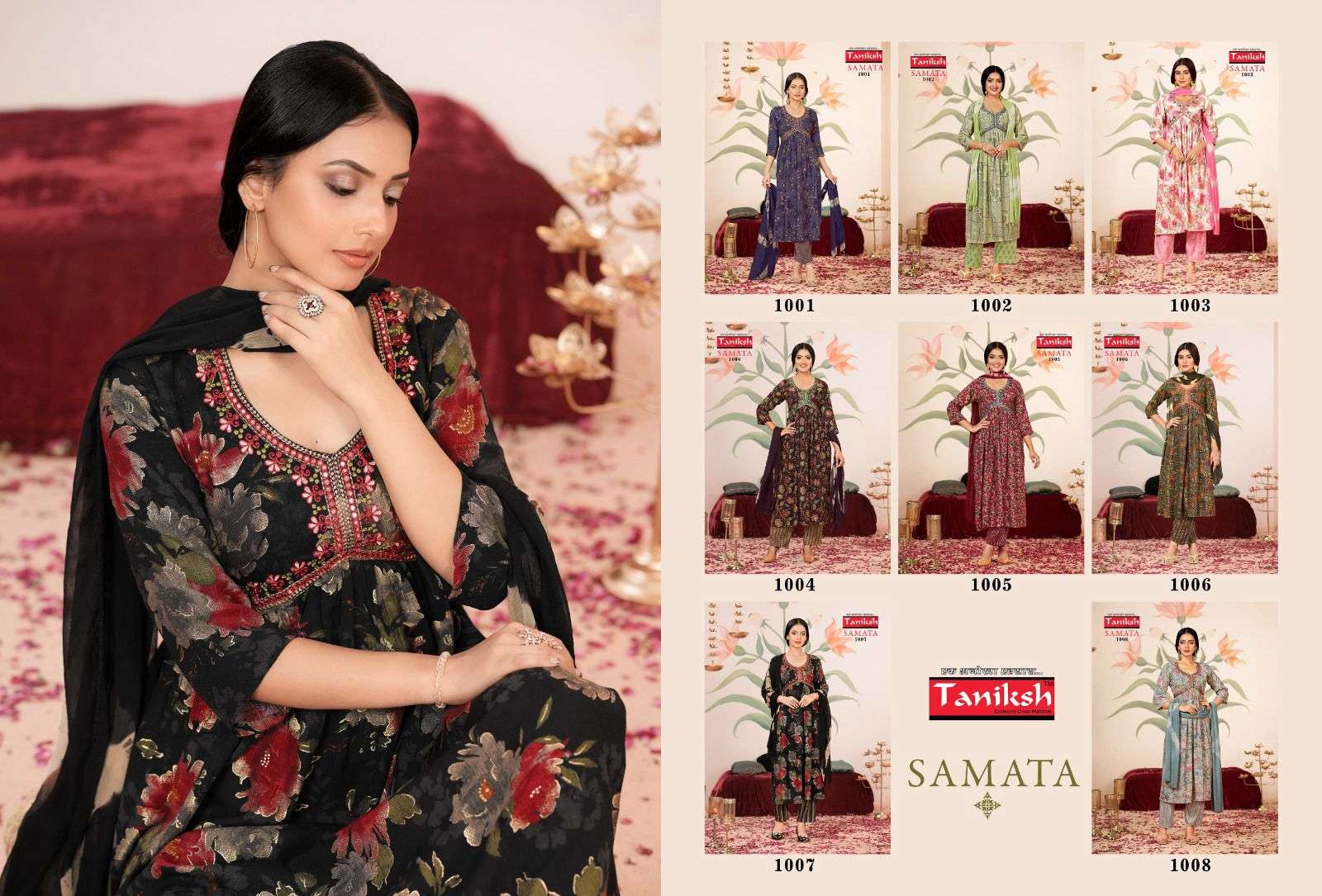 TANIKSH SAMATA Vol-2 ALIA CUT Kurti Wholesale catalog