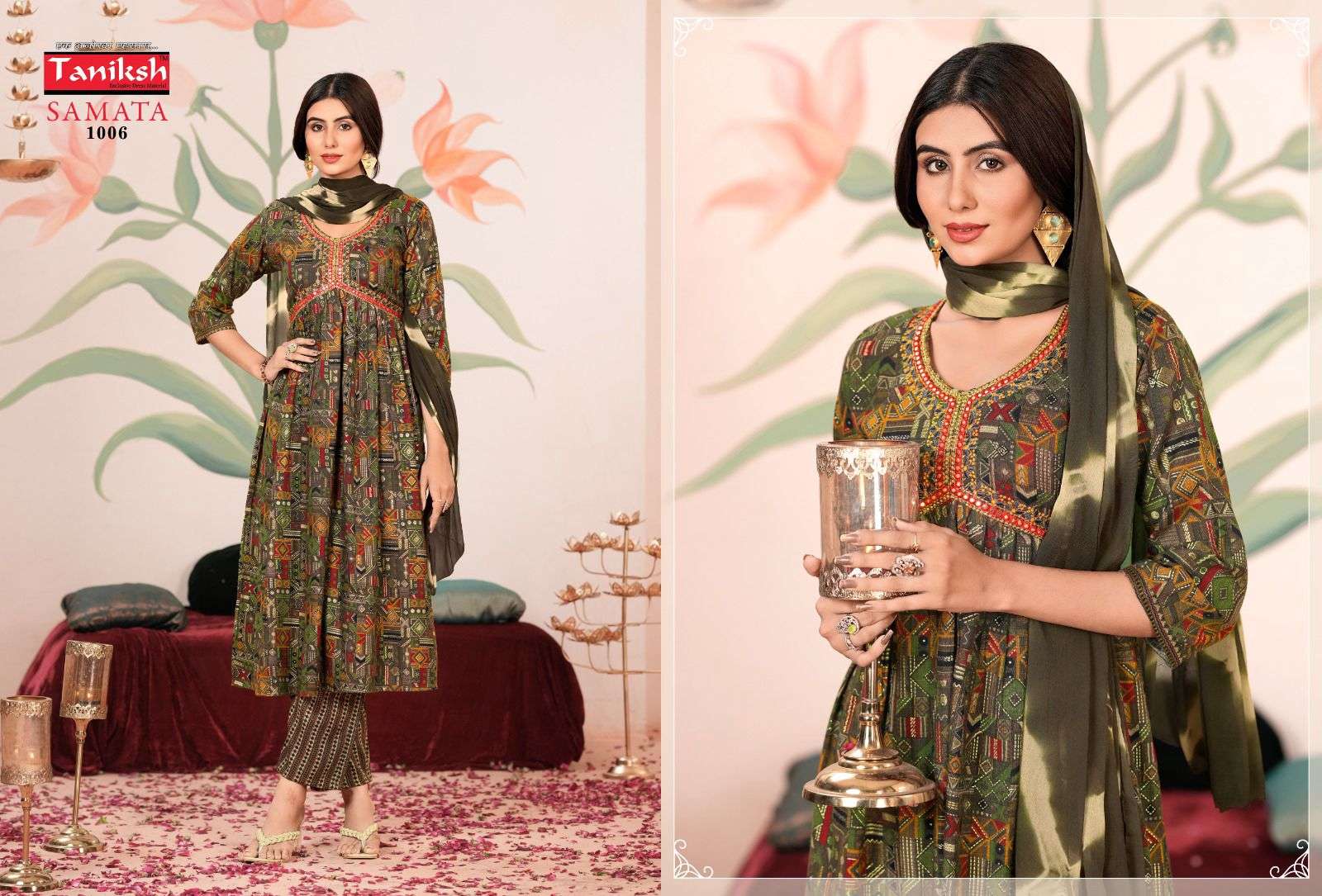 TANIKSH SAMATA Vol-2 ALIA CUT Kurti Wholesale catalog
