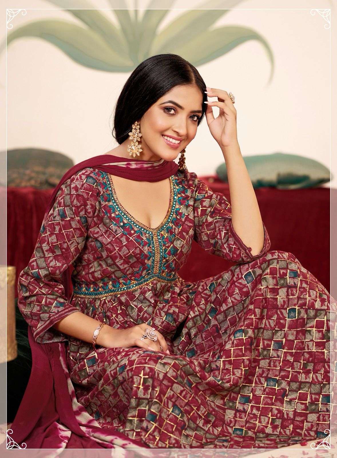 TANIKSH SAMATA Vol-2 ALIA CUT Kurti Wholesale catalog