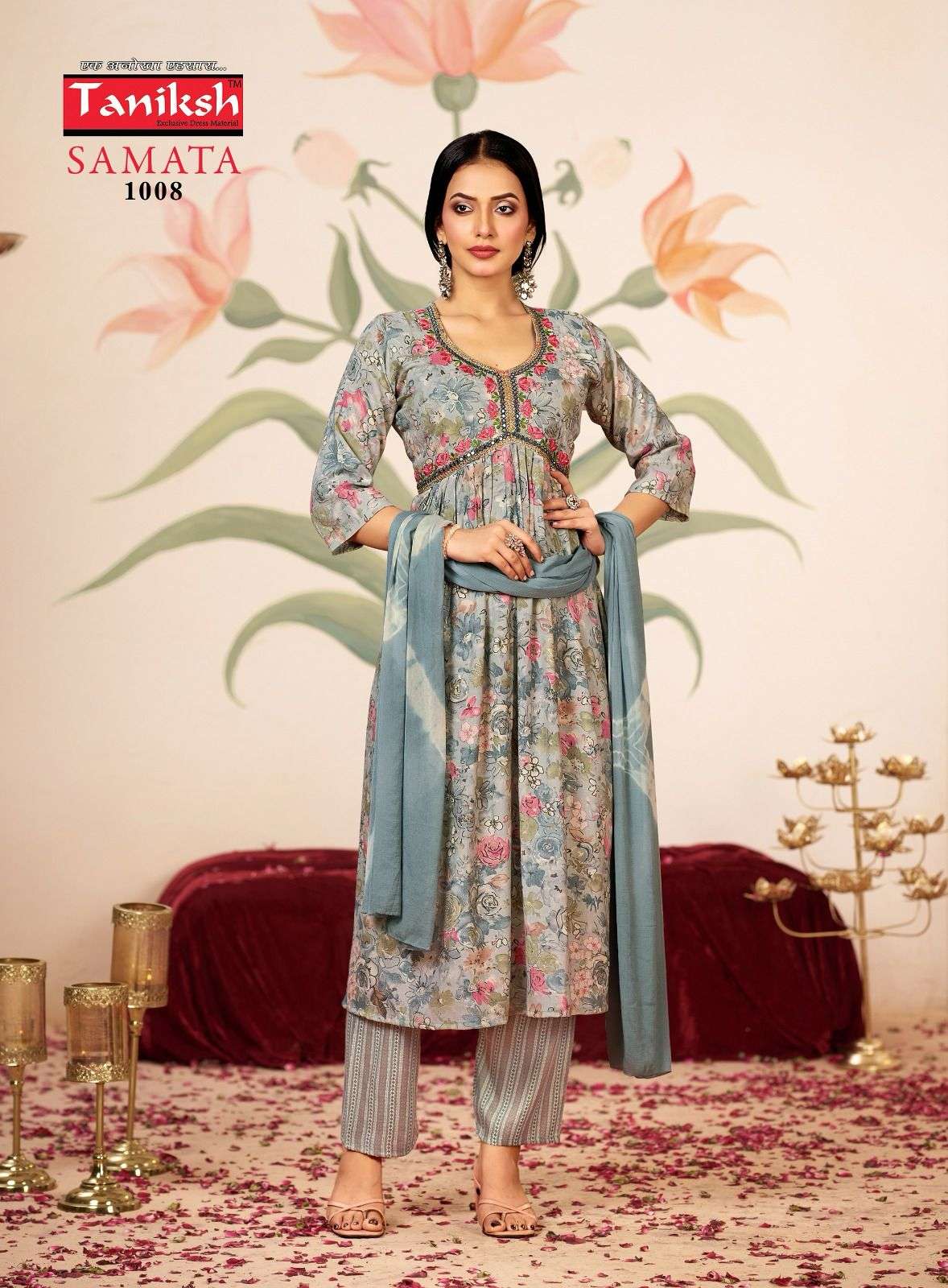 TANIKSH SAMATA Vol-2 ALIA CUT Kurti Wholesale catalog