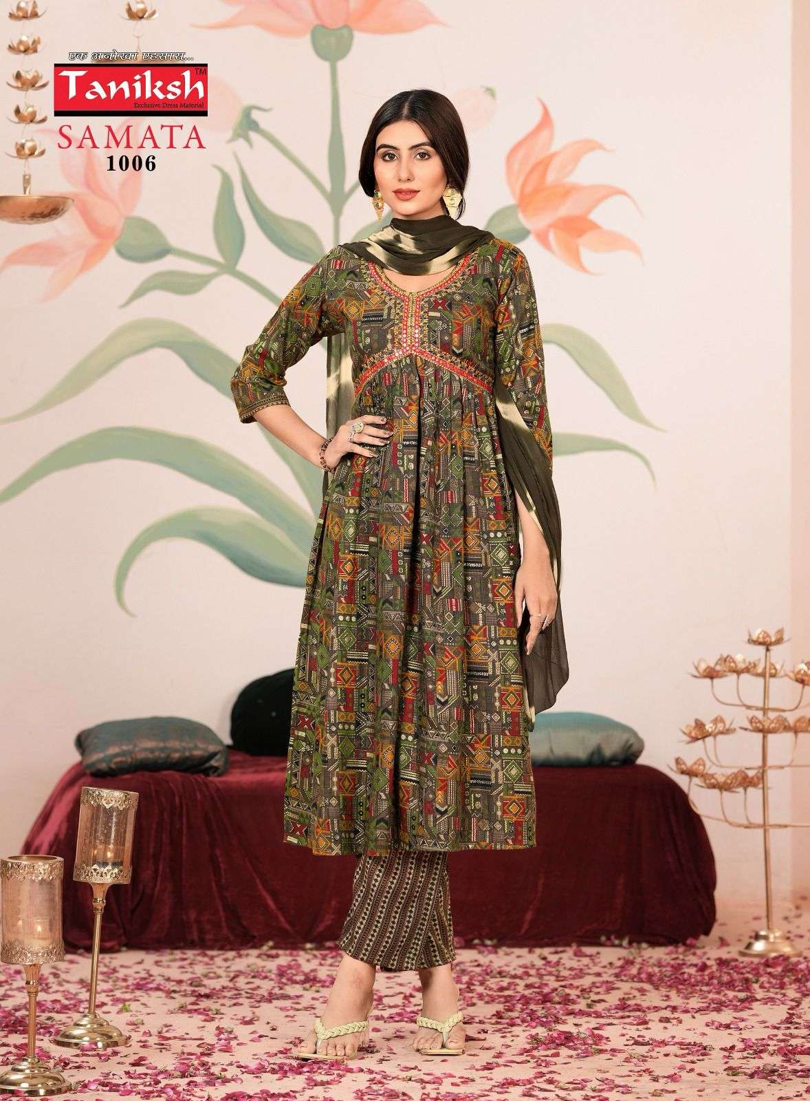 TANIKSH SAMATA Vol-2 ALIA CUT Kurti Wholesale catalog