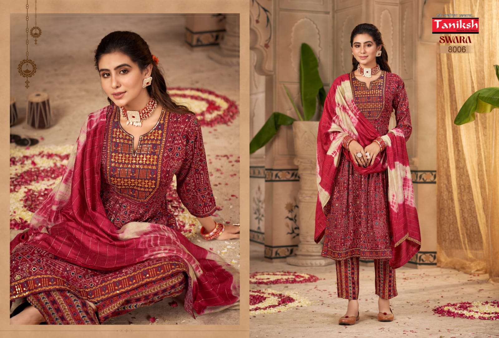 TANIKSH SWARA Vol - 8 NYRA CUT Kurti Wholesale catalog