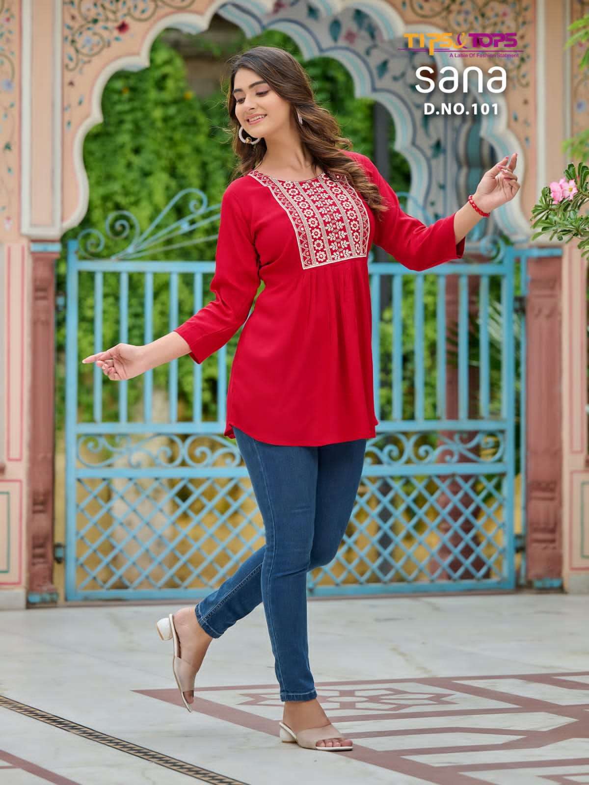 TIPS & TOPS SANA Kurti Wholesale catalog