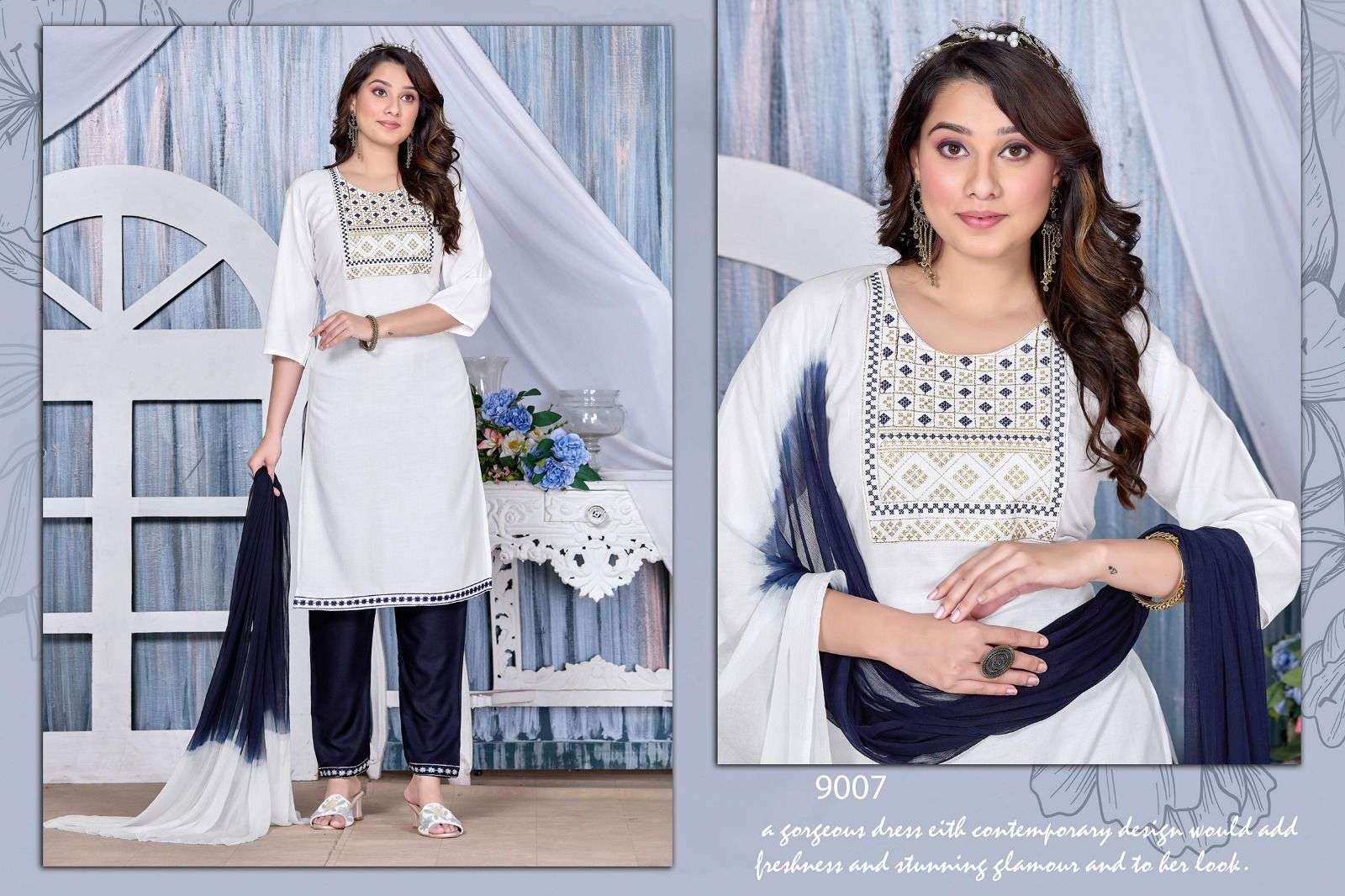 TRENDY SMART GIRLS RAYON Kurti Wholesale catalog