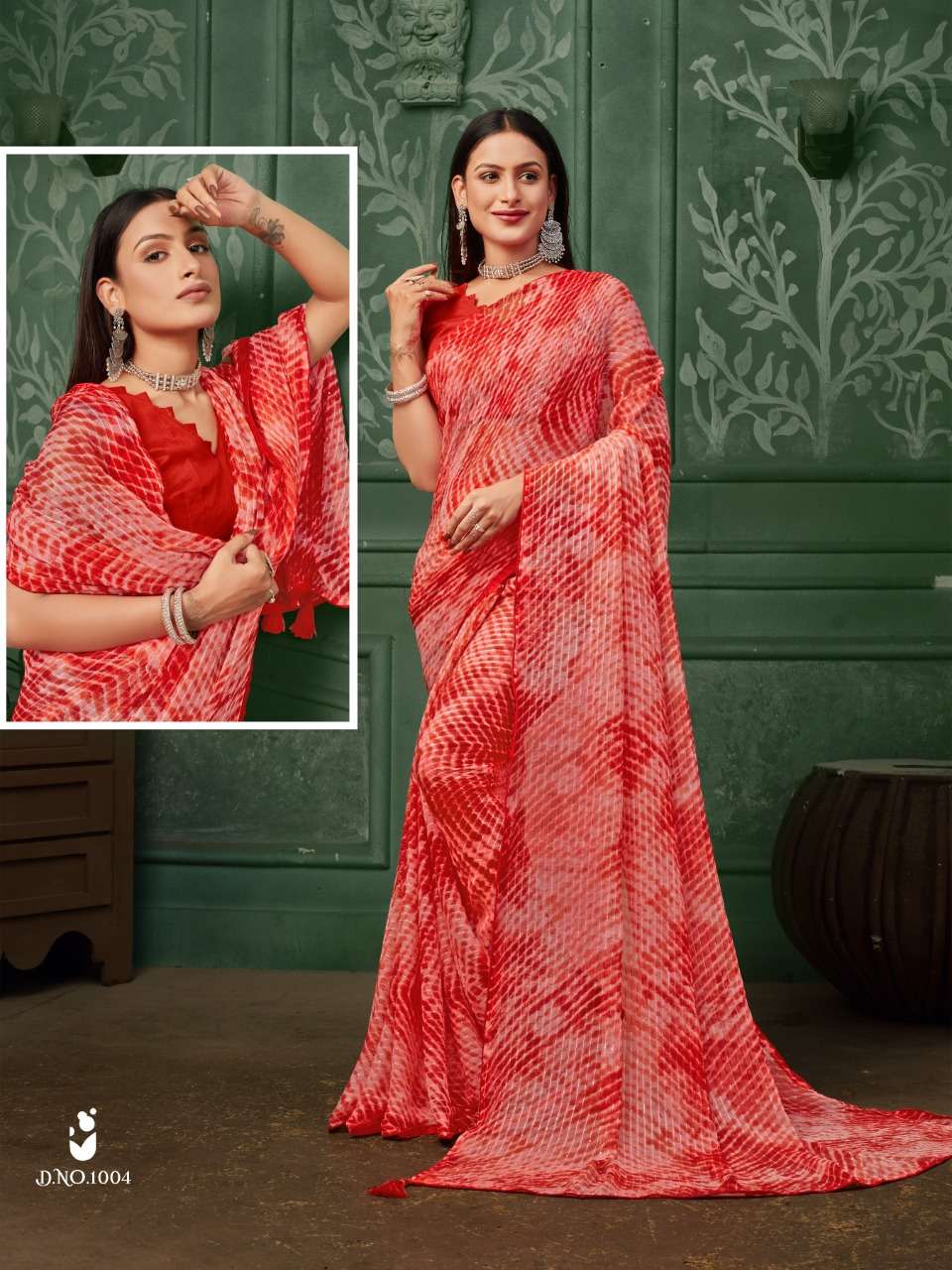 UTSAV EORJET SIBOORI Saree Wholesale catalog
