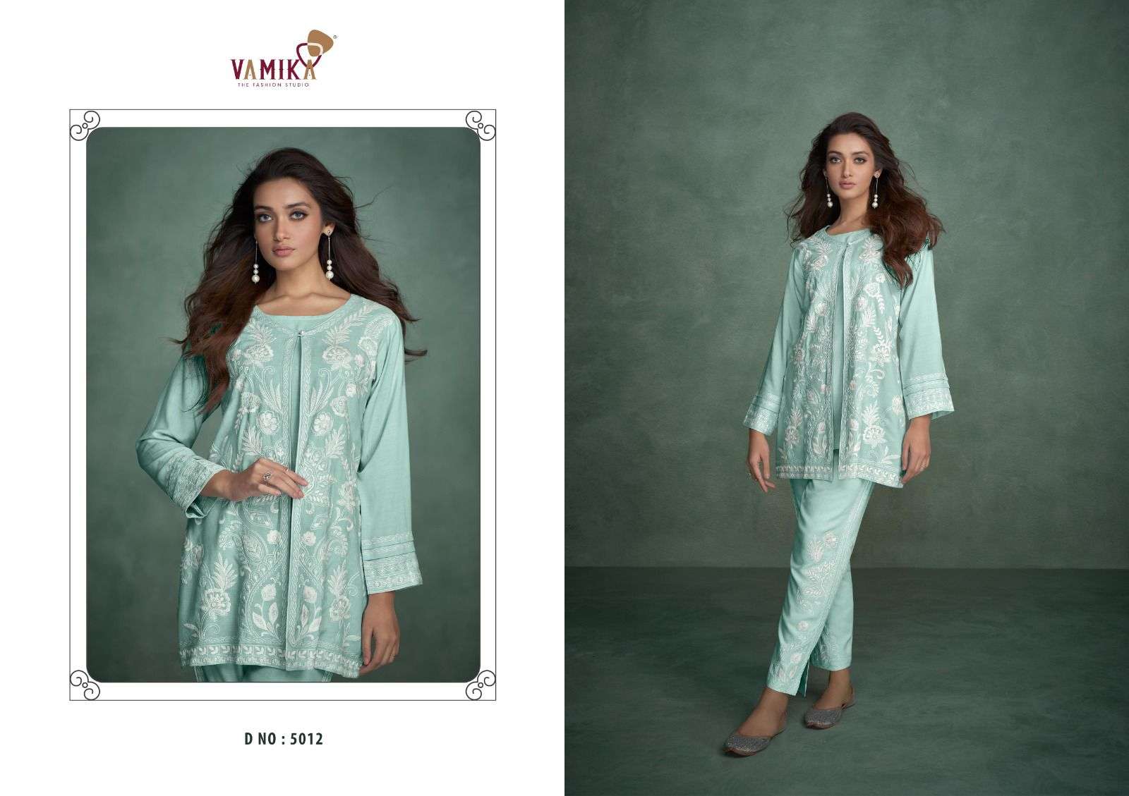 Vamika VEERA Vol-2 Co-Ord Set Kurti Wholesale catalog