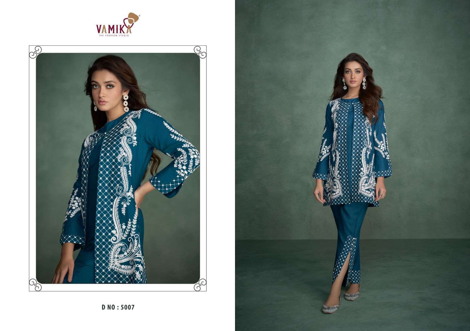 Vamika VEERA Vol-2 Co-Ord Set Kurti Wholesale catalog