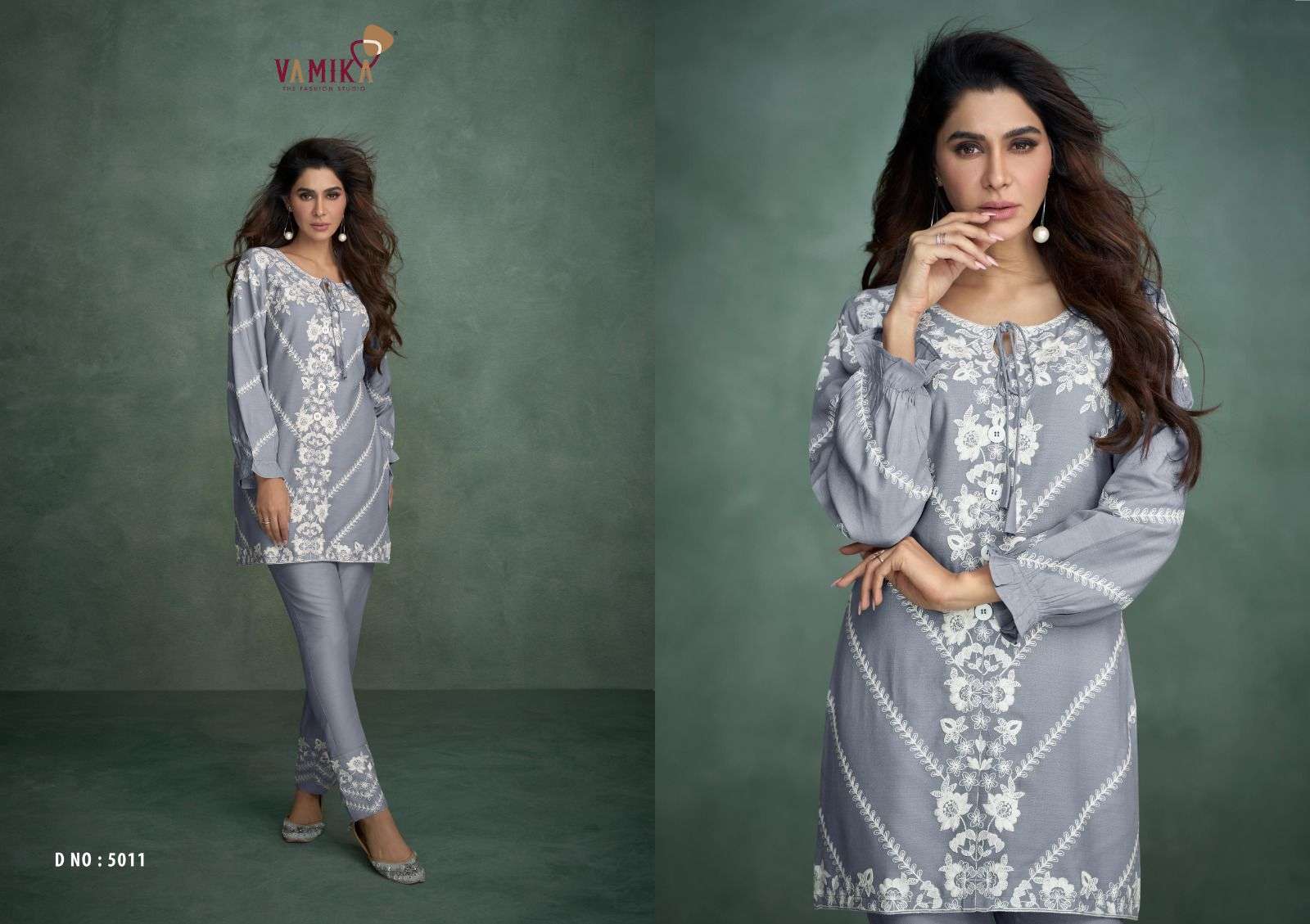 Vamika VEERA Vol-2 Co-Ord Set Kurti Wholesale catalog