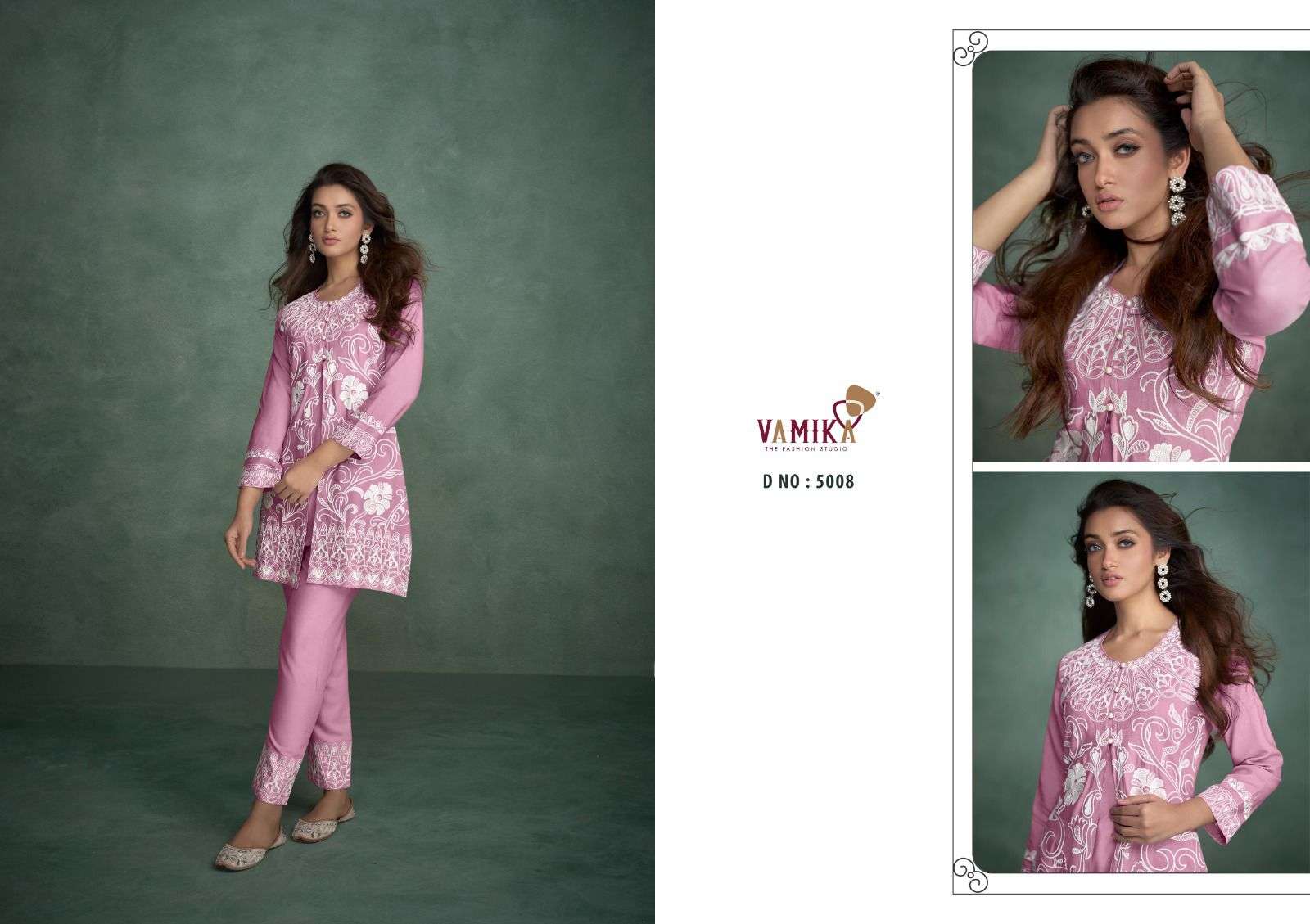 Vamika VEERA Vol-2 Co-Ord Set Kurti Wholesale catalog