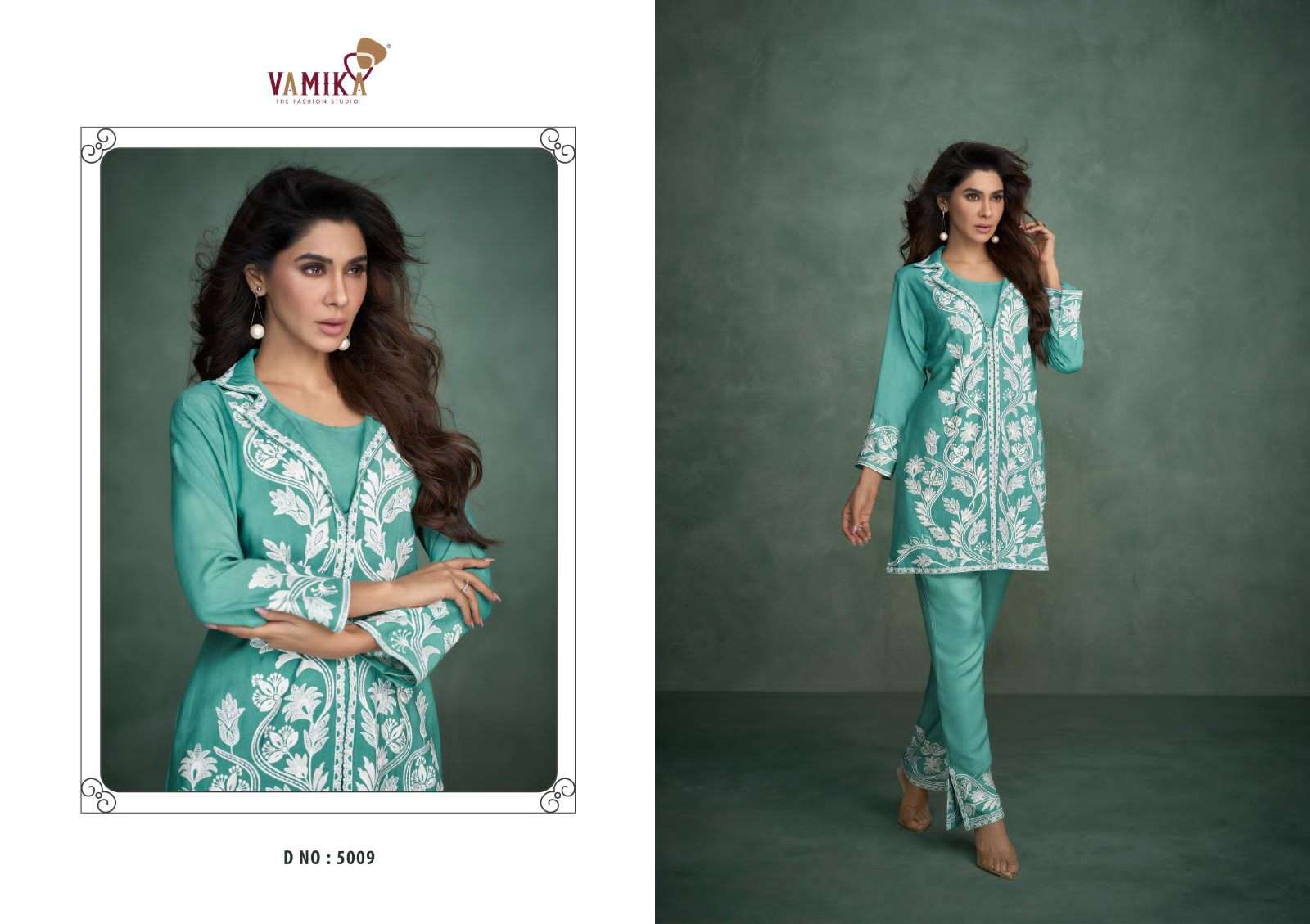 Vamika VEERA Vol-2 Co-Ord Set Kurti Wholesale catalog