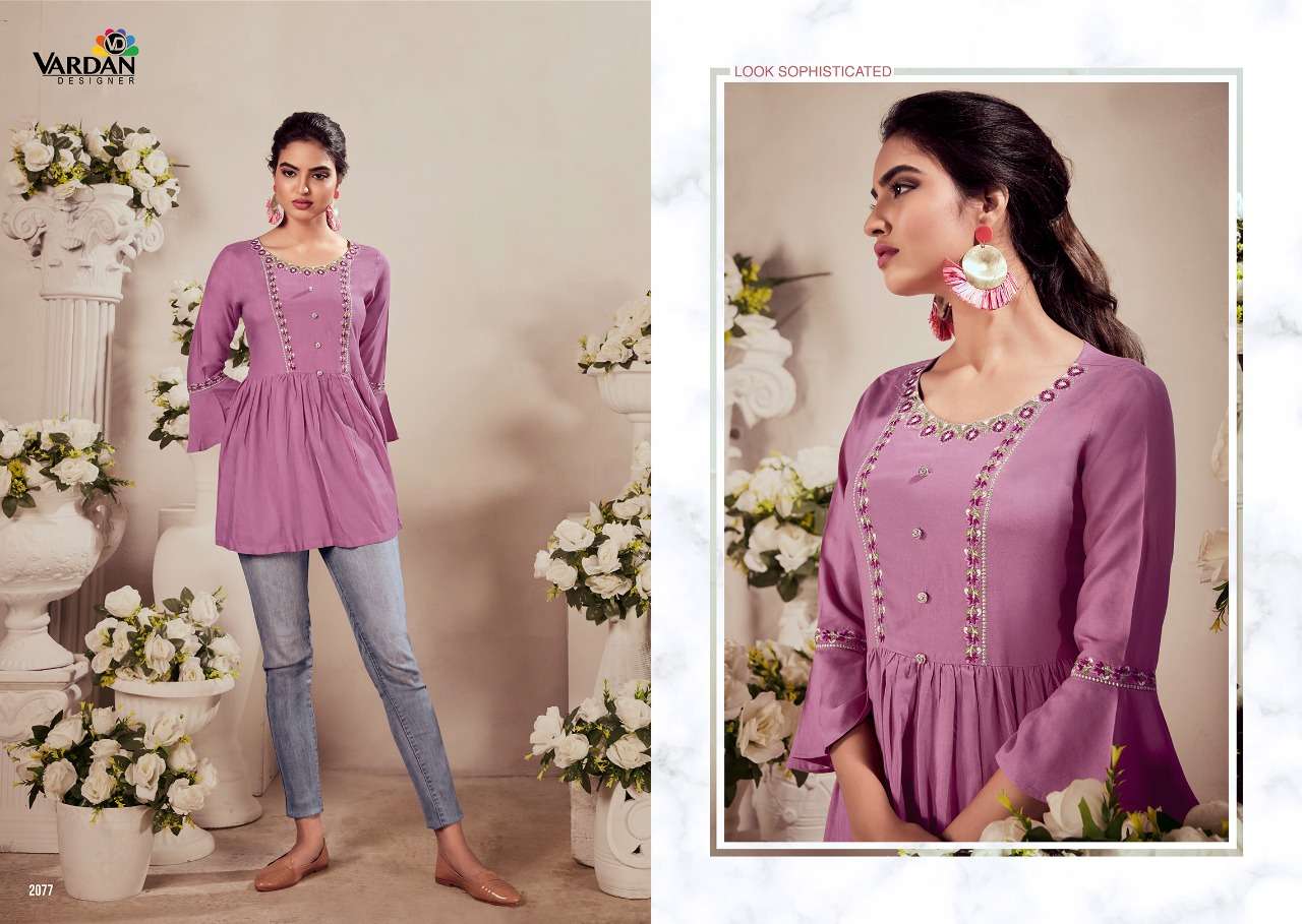 Vardan Designer  BATAK- Vol -2  Kurti Wholesale catalog