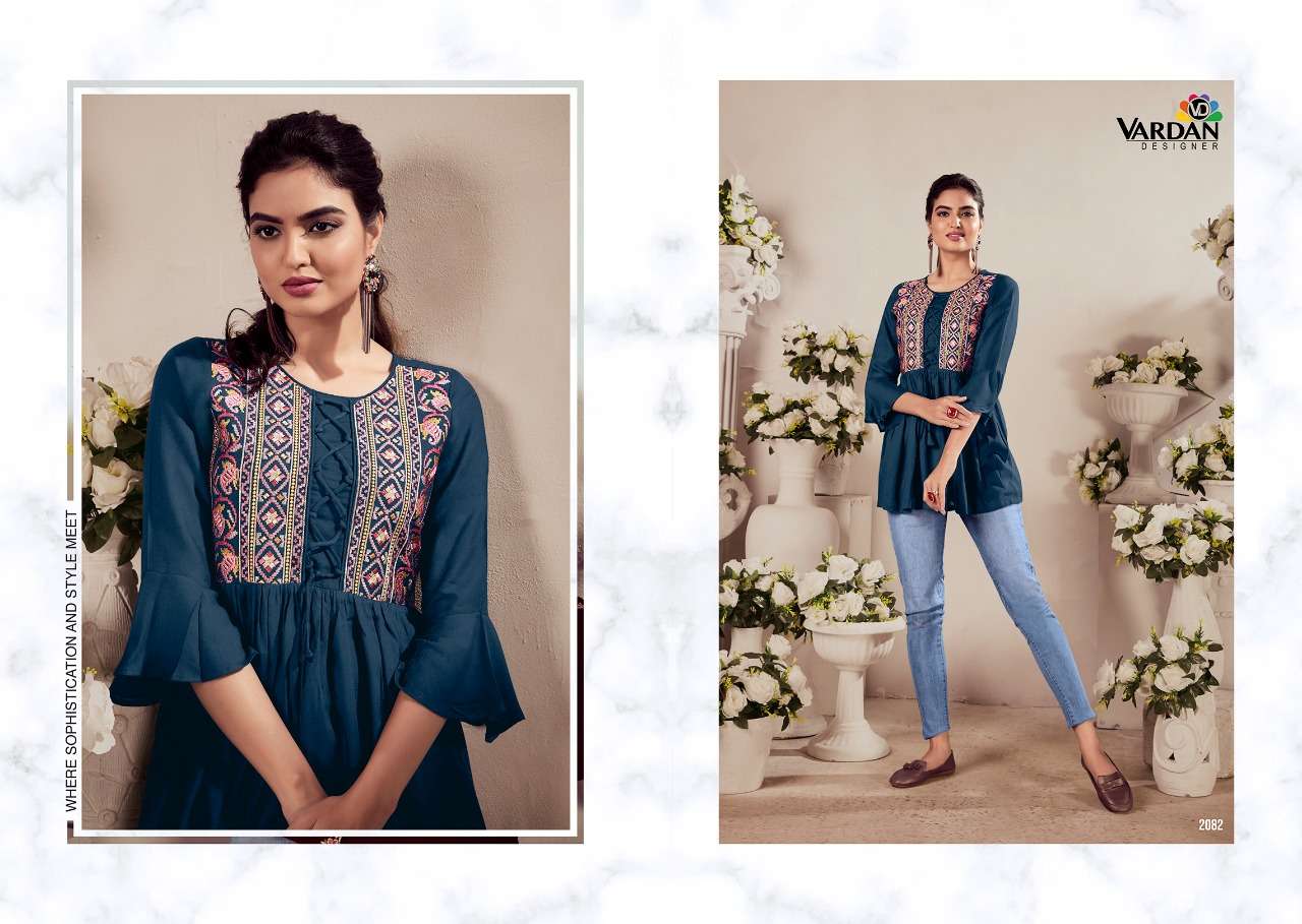 Vardan Designer  BATAK- Vol -2  Kurti Wholesale catalog
