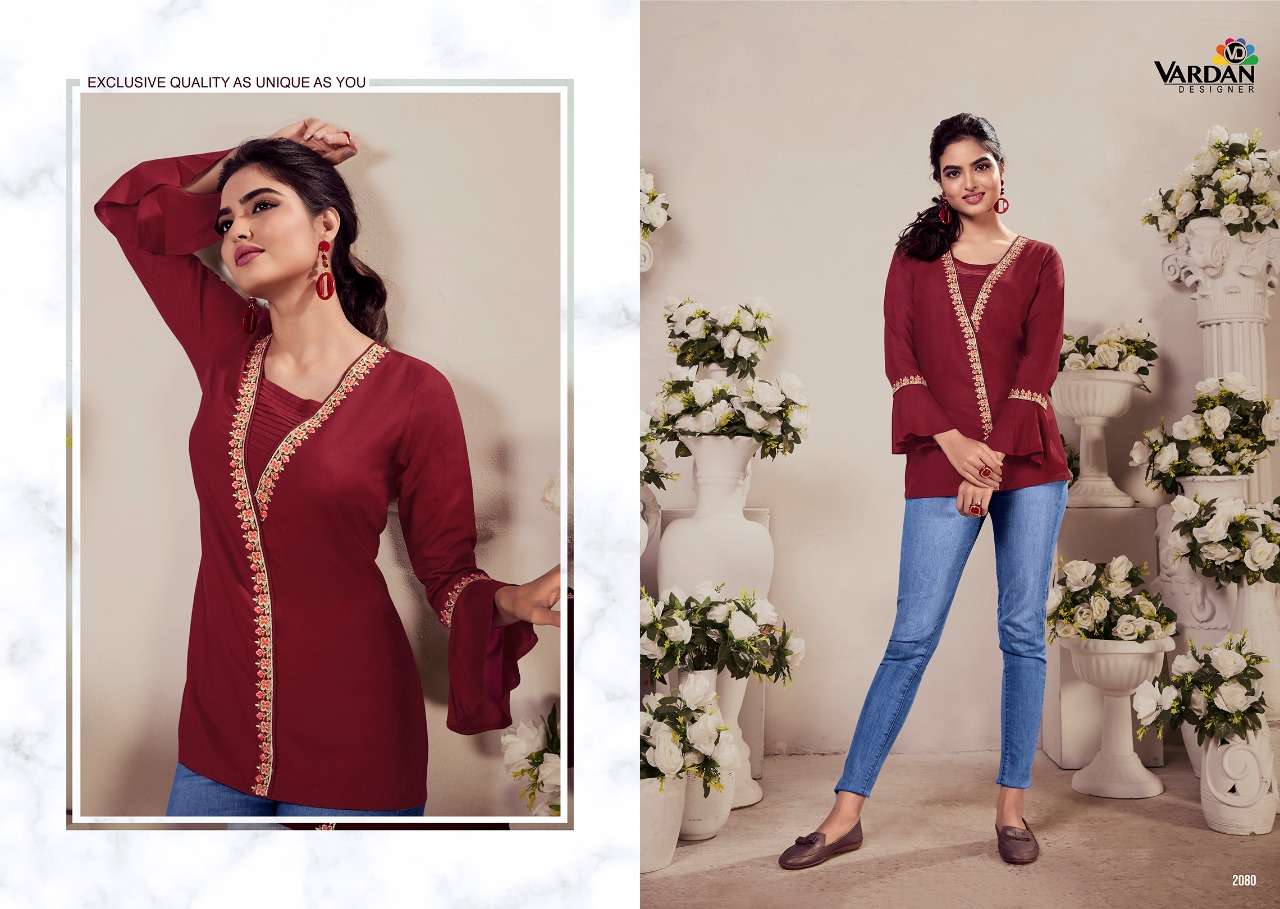 Vardan Designer  BATAK- Vol -2  Kurti Wholesale catalog
