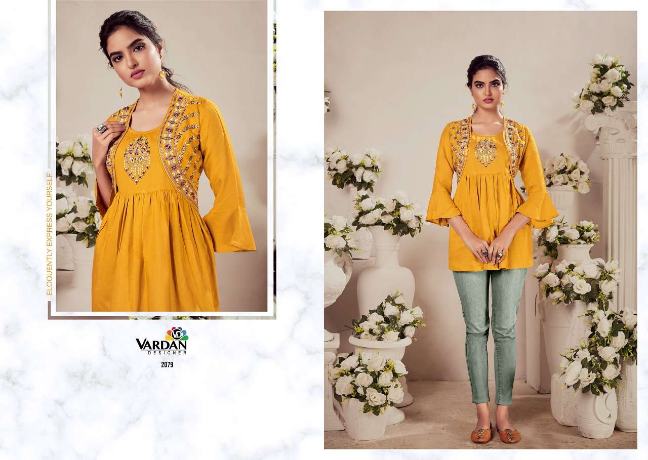 Vardan Designer  BATAK- Vol -2  Kurti Wholesale catalog