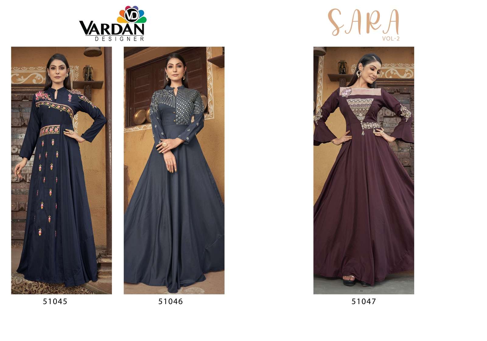 Vardan Designer SARA Vol-2 Kurti Wholesale catalog
