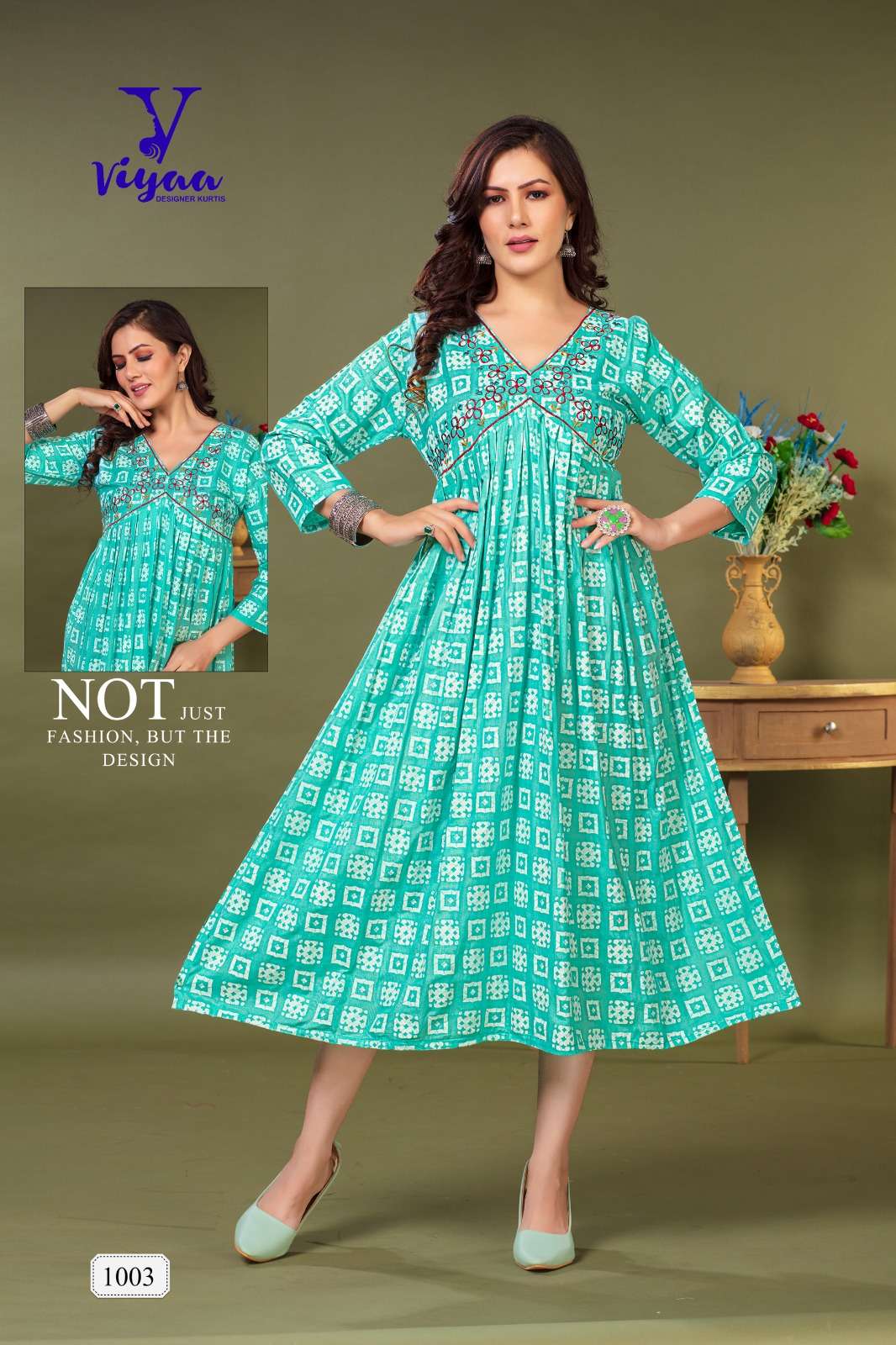 VIYAA DESIGNER BUL-BUL Kurti Wholesale catalog
