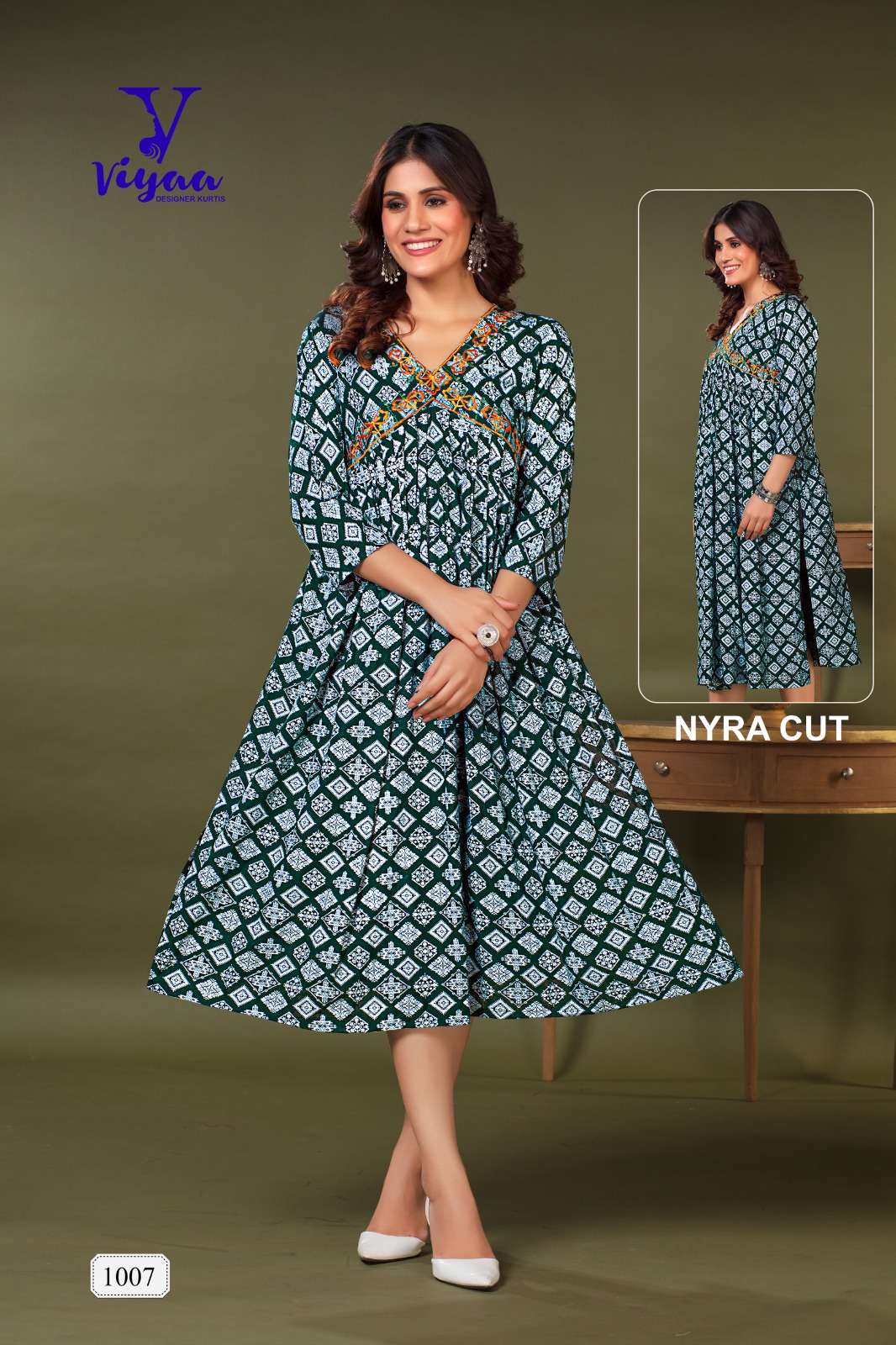 VIYAA DESIGNER BUL-BUL Kurti Wholesale catalog