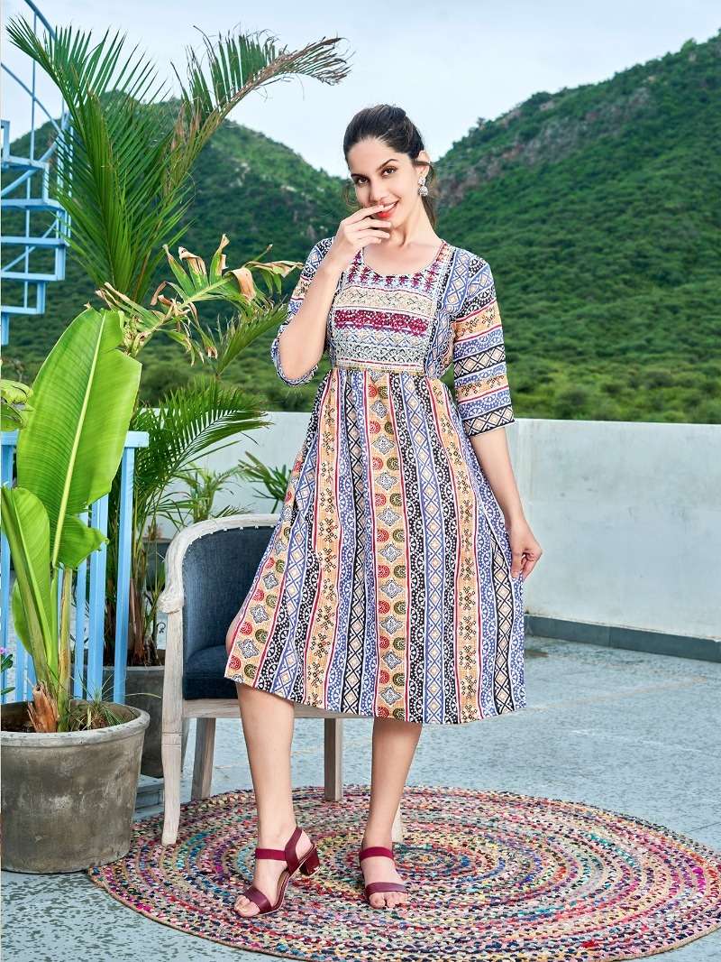 VIYAA DESIGNER MAIRA v3 Kurti Wholesale catalog