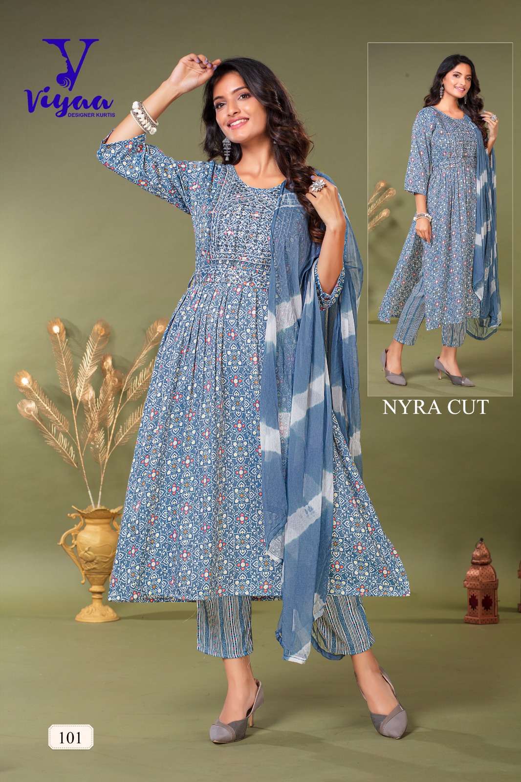 VIYAA DESIGNER MALINI V1 capsule  Kurti Wholesale catalog