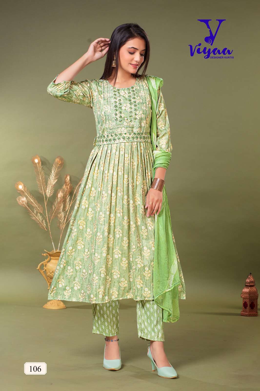 VIYAA DESIGNER MALINI V1 capsule  Kurti Wholesale catalog
