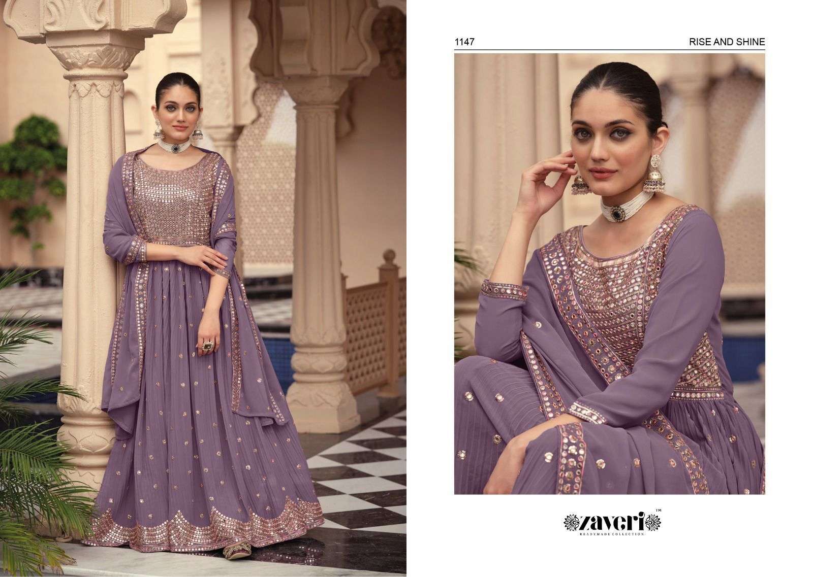 Zaveri presents APSHRA Salwar Kameez Wholesale catalog