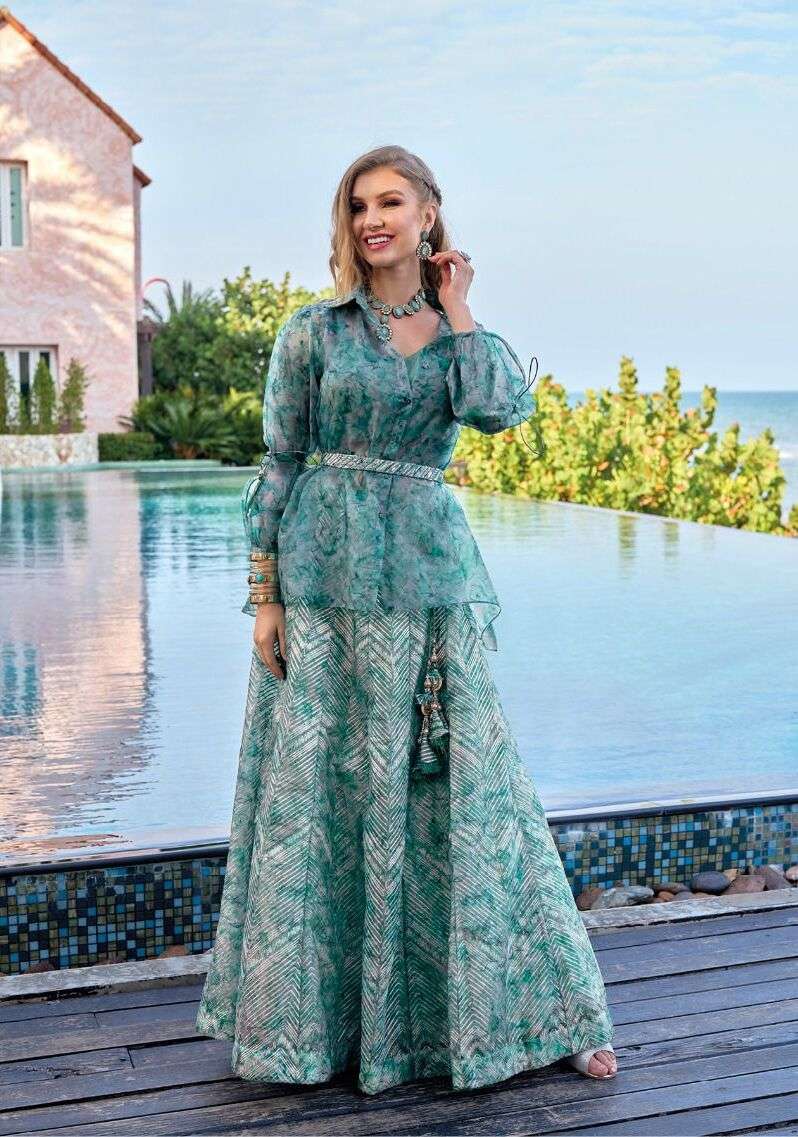 Zaveri presents ELVISH Dress Wholesale catalog
