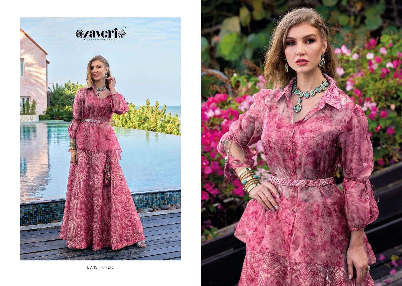 Zaveri presents ELVISH Dress Wholesale catalog