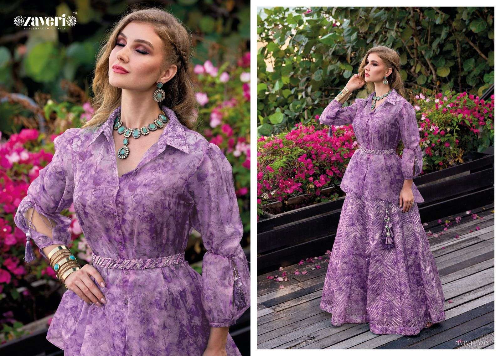 Zaveri presents ELVISH Dress Wholesale catalog