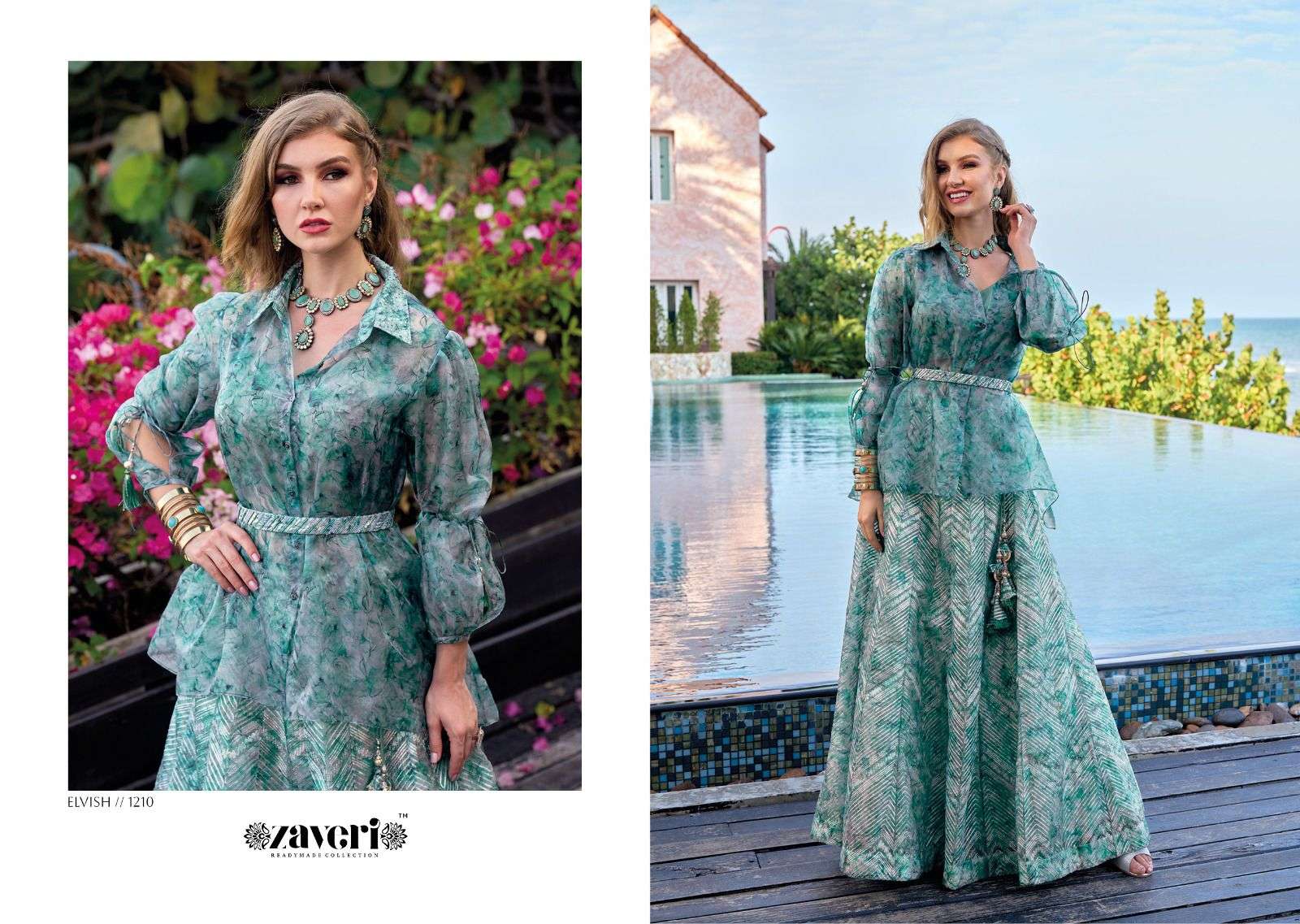 Zaveri presents ELVISH Dress Wholesale catalog