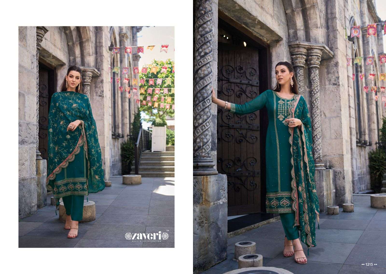 Zaveri presents JIL-MIL Salwar Kameez Wholesale catalog