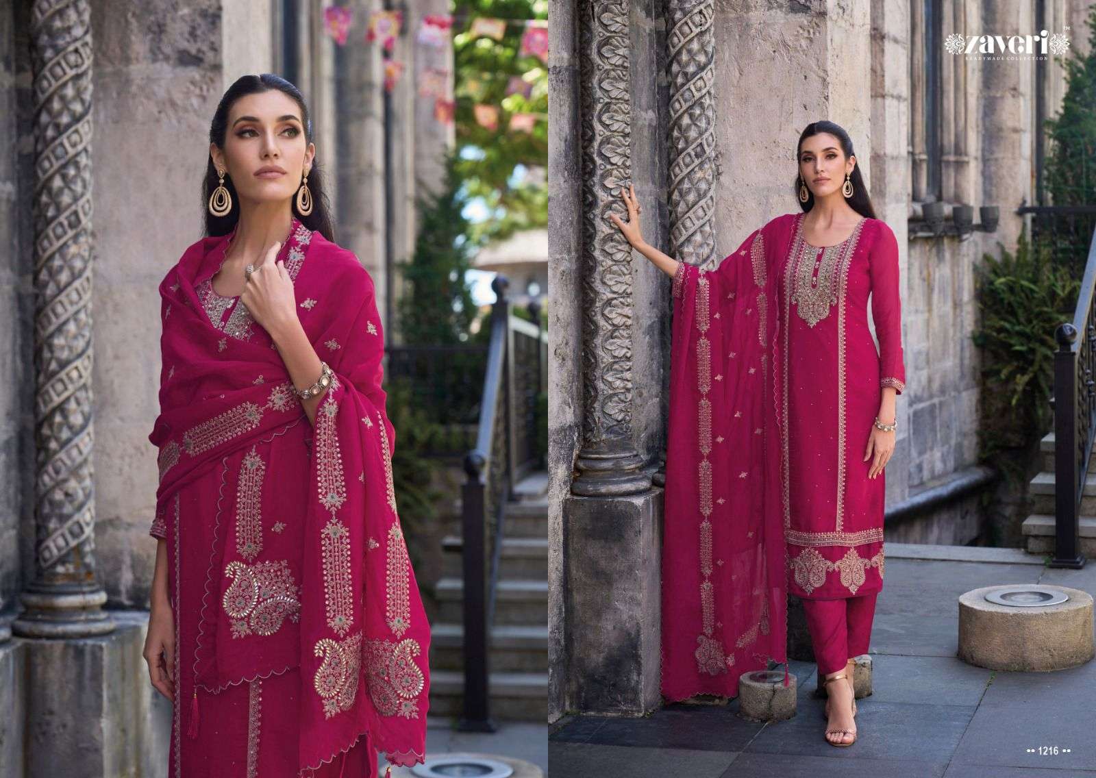 Zaveri presents JIL-MIL Salwar Kameez Wholesale catalog