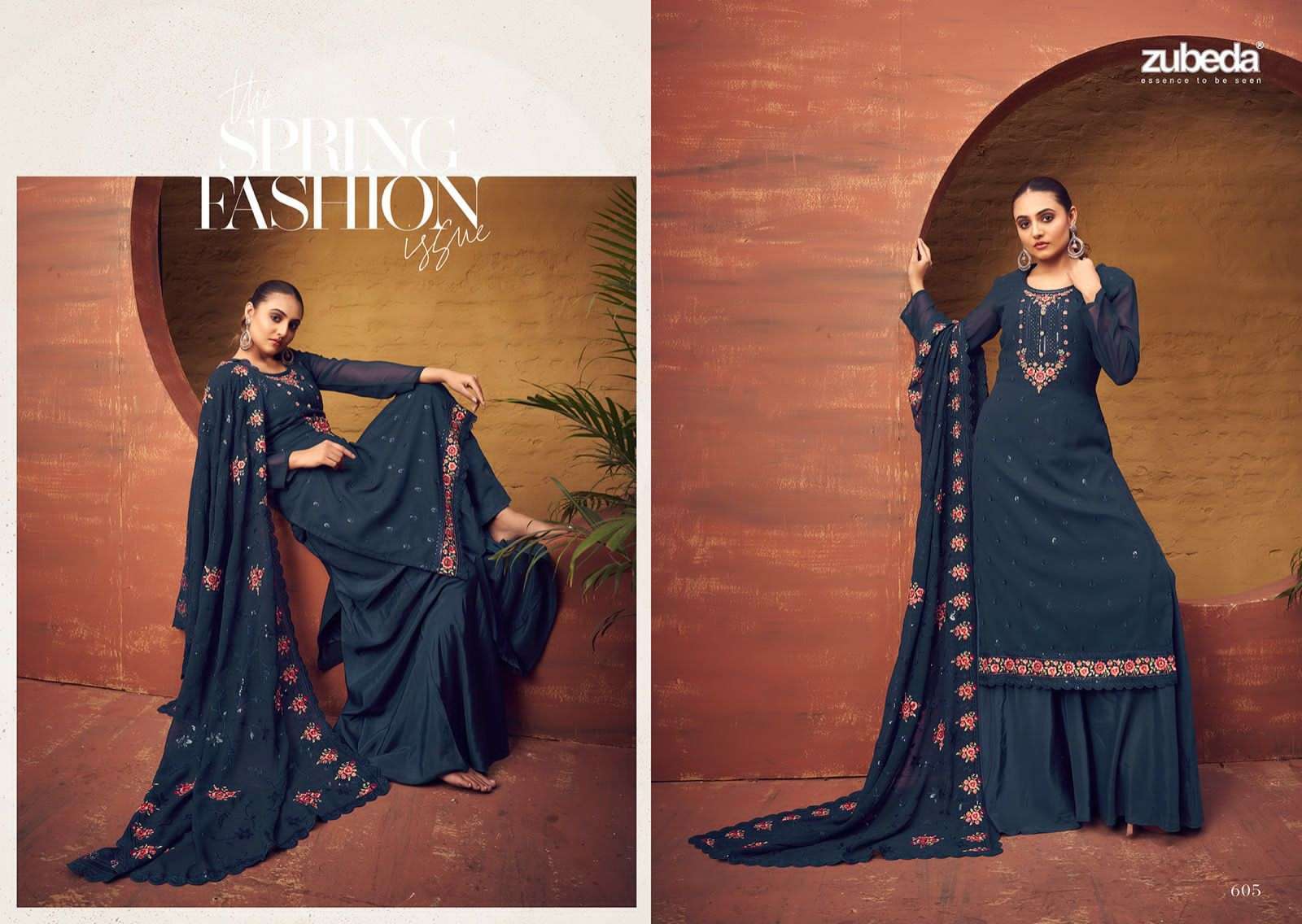 ZUBEDA RANGUN Salwar Kameez Wholesale catalog