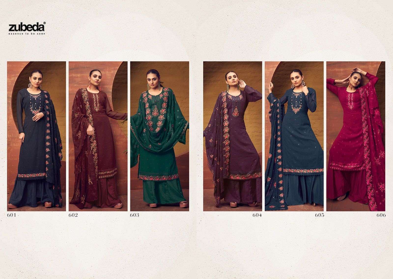 ZUBEDA RANGUN Salwar Kameez Wholesale catalog