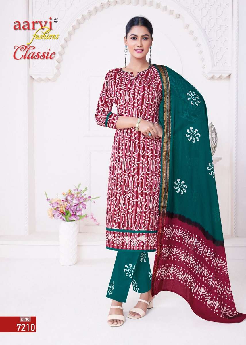 Aarvi Fashion Classic Vol-5 – Kurti Pant With Dupatta -Wholesale Catalog